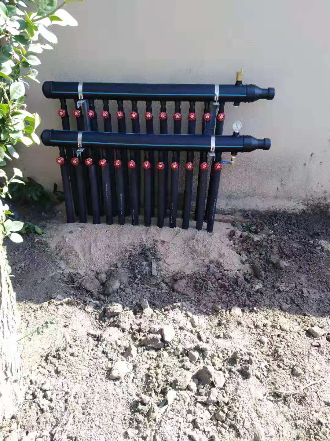 蘇州市雙湖灣地源熱泵分水器 蘇州市雙湖灣地源熱泵分水器